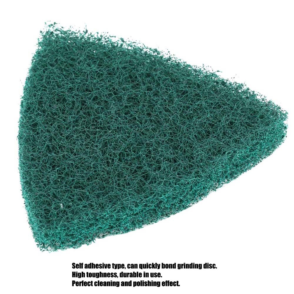 5pcs Scouring Pad Durable Self Adhesive For Grinding Machines