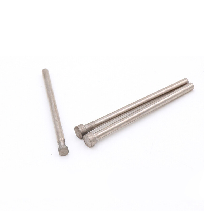 2.35mm Shank 1200 Grit Polishing Diamond Grinding Bits Flat E-Style Jade Carving