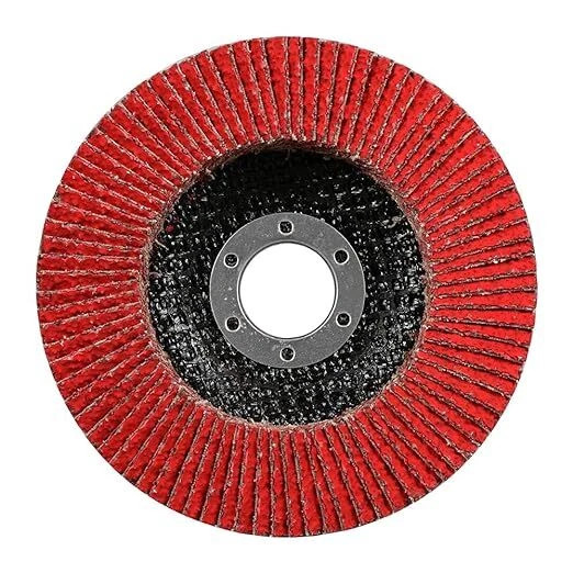 20PCS Ceramic Flap Disc 115mm High Performance Grinding Wheel 80 Grit For Metal
