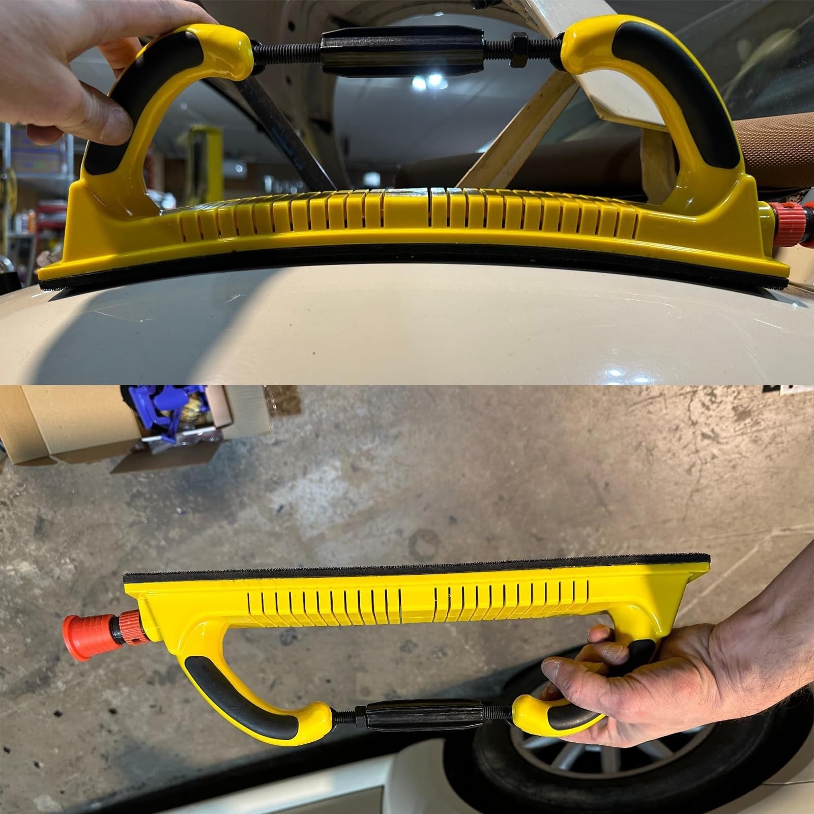 Toromp Adjustable Radius Hand Sanding Block with Dust Extraction