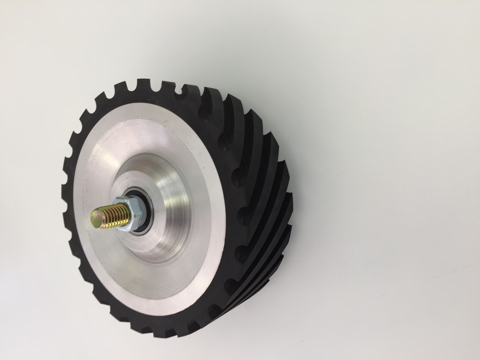 Belt Grinder RUBBER Wheel for 2×72″ knife making grinder