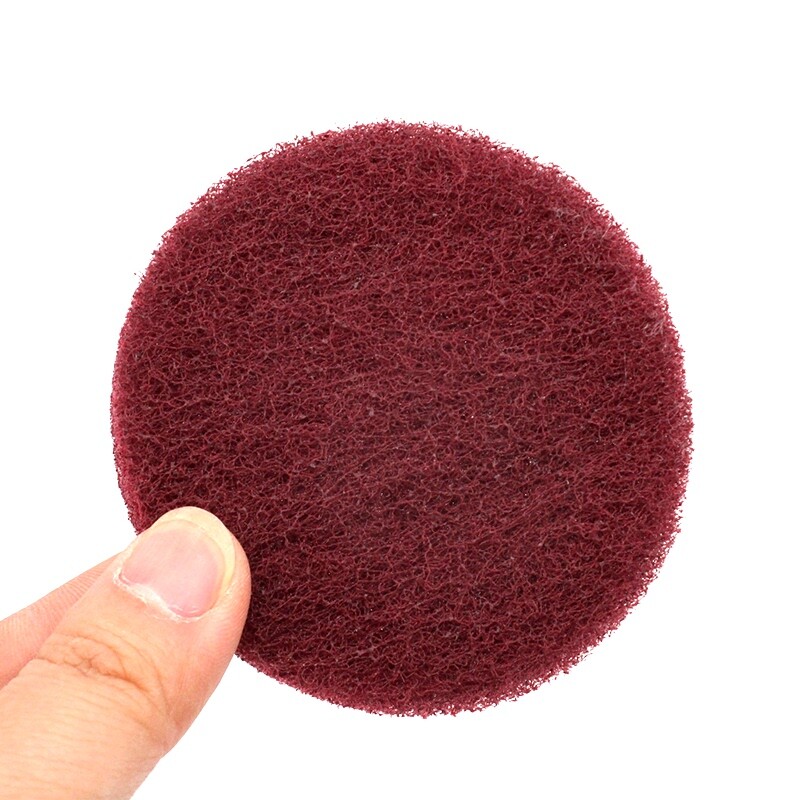 3″ 75mm Hook & Loop Scouring Pads Flocking Sanding Discs 240-3000 Grit Polishing