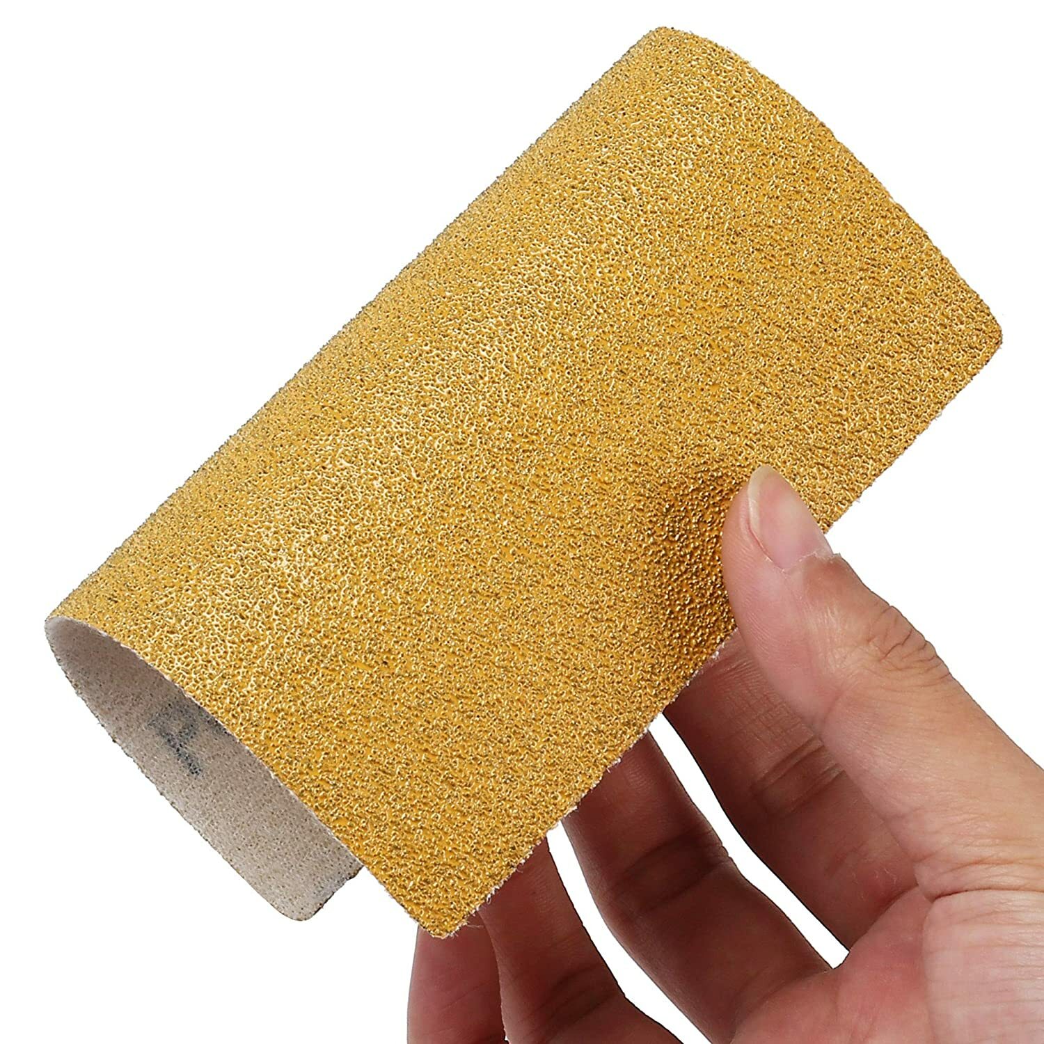 Sandpaper 4-1/2 x 5-1/2 in Sheets 80 120 150 220 240 320 400 600 800 1000 Grit