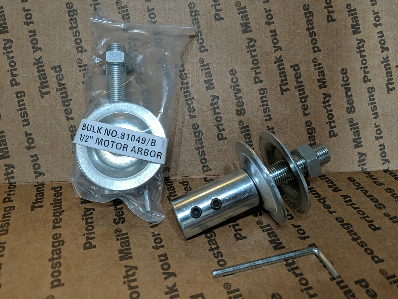 Eazypower 81049 1/2″ Motor Arbor to Threaded Shaft Adapter