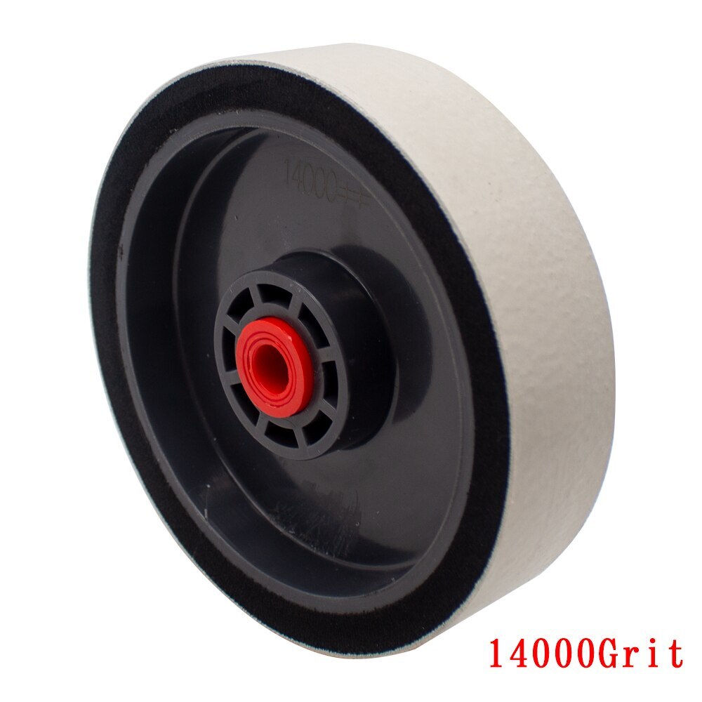 New 6 Inch Soft Resin Diamond Grinding Wheel Gem Jade Polishing Wheel 1PCS