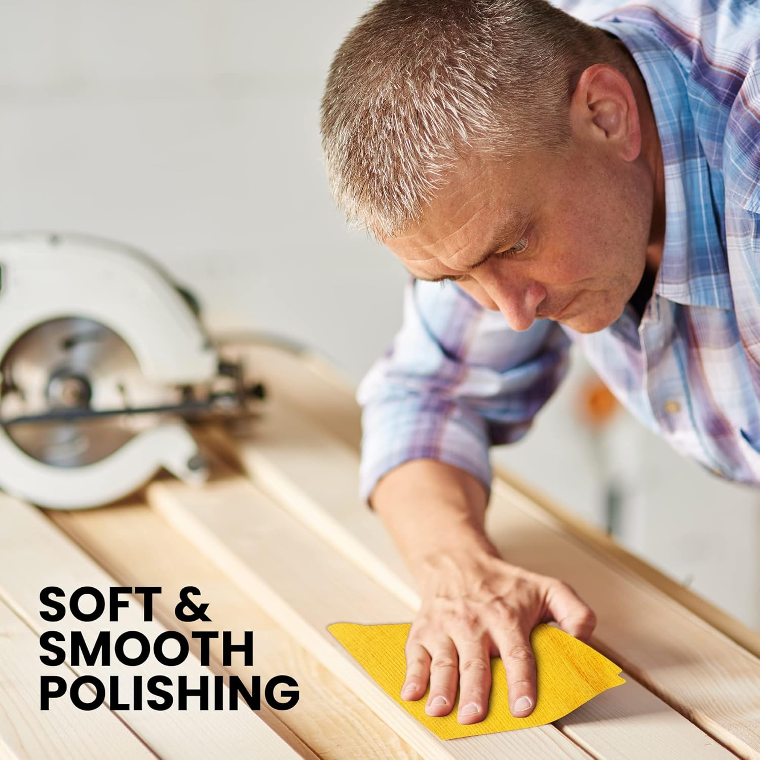 Tack Cloths – 6 Pcs, Remove Dust, Sanding Particles, Clean & Polish, Ideal for W