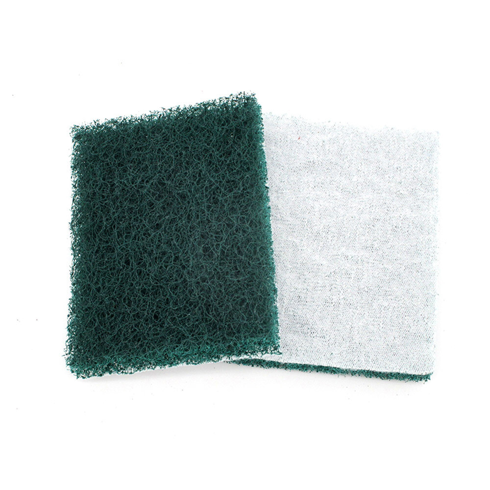 75x100mm Scour Scouring Pads Grit 240-800 Hook & Loop Cleaning Scrubber Polished
