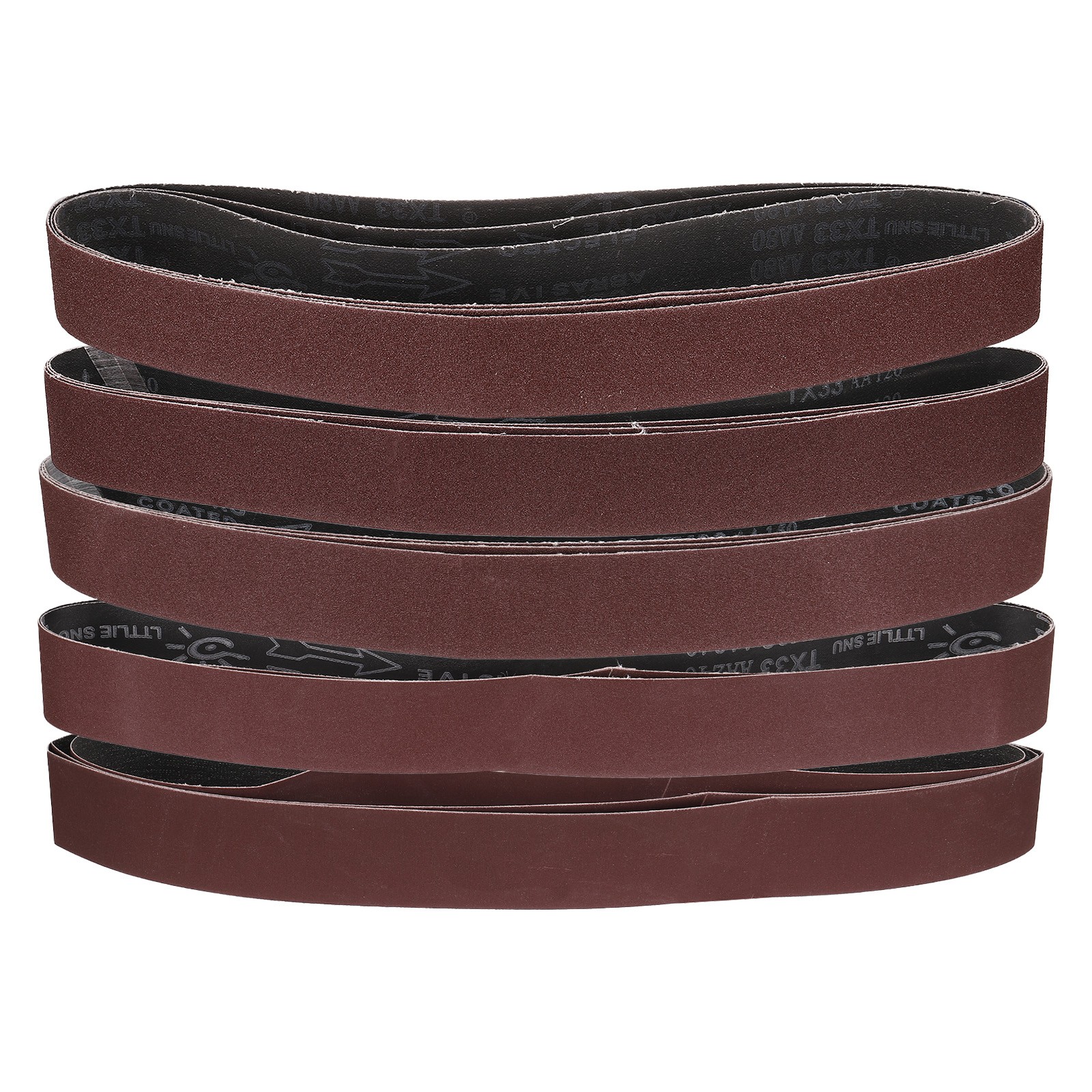 15pcs 2 x 42″ Sanding Belts 80/120/150/240/400 Grit Aluminium Oxide