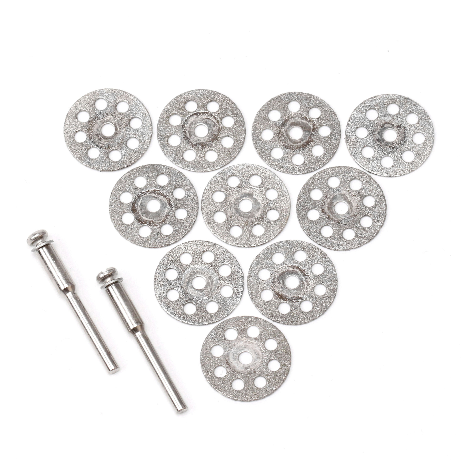 10Pcs 20mm 3/4″ inch Diamond Cutting Wheel Rotary Blades Cut-off Disc Shank 1/8″