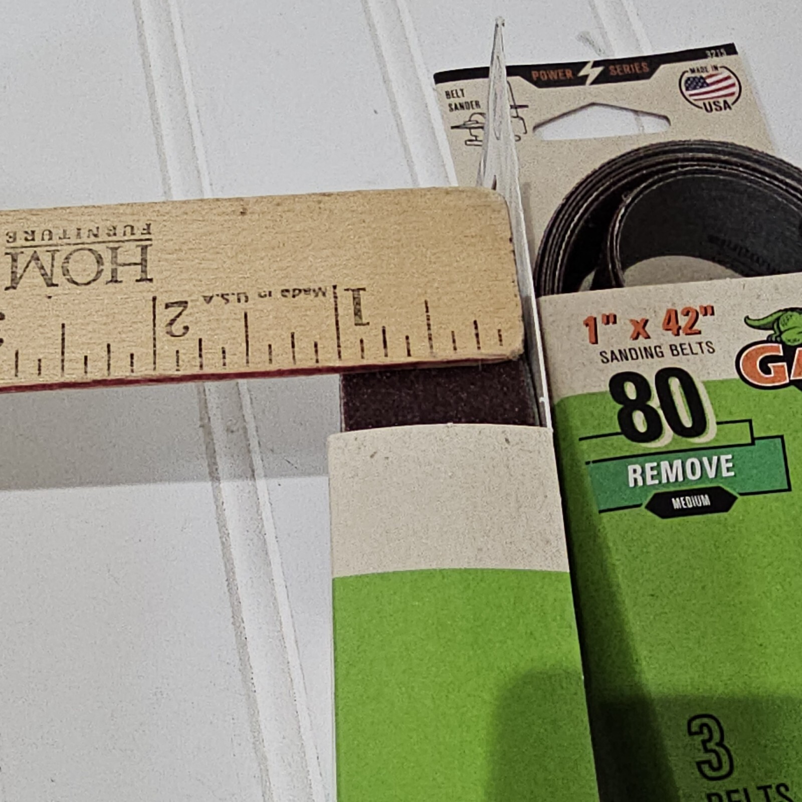 Lot 2x GATORPOWER 1” X 42” SANDING BELTS 3 PK NEW IN PACKAGE Total Of 6 Belts