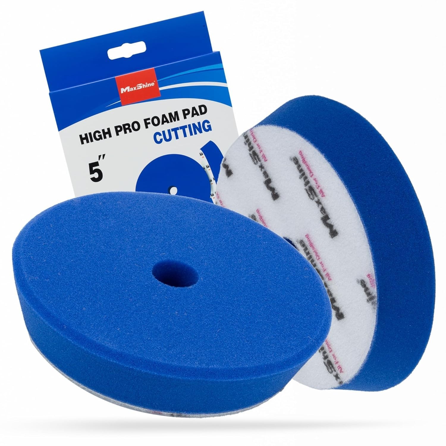 Maxshine 5” Universal High Pro Cutting Foam Pad – Compatible with DA & 5″
