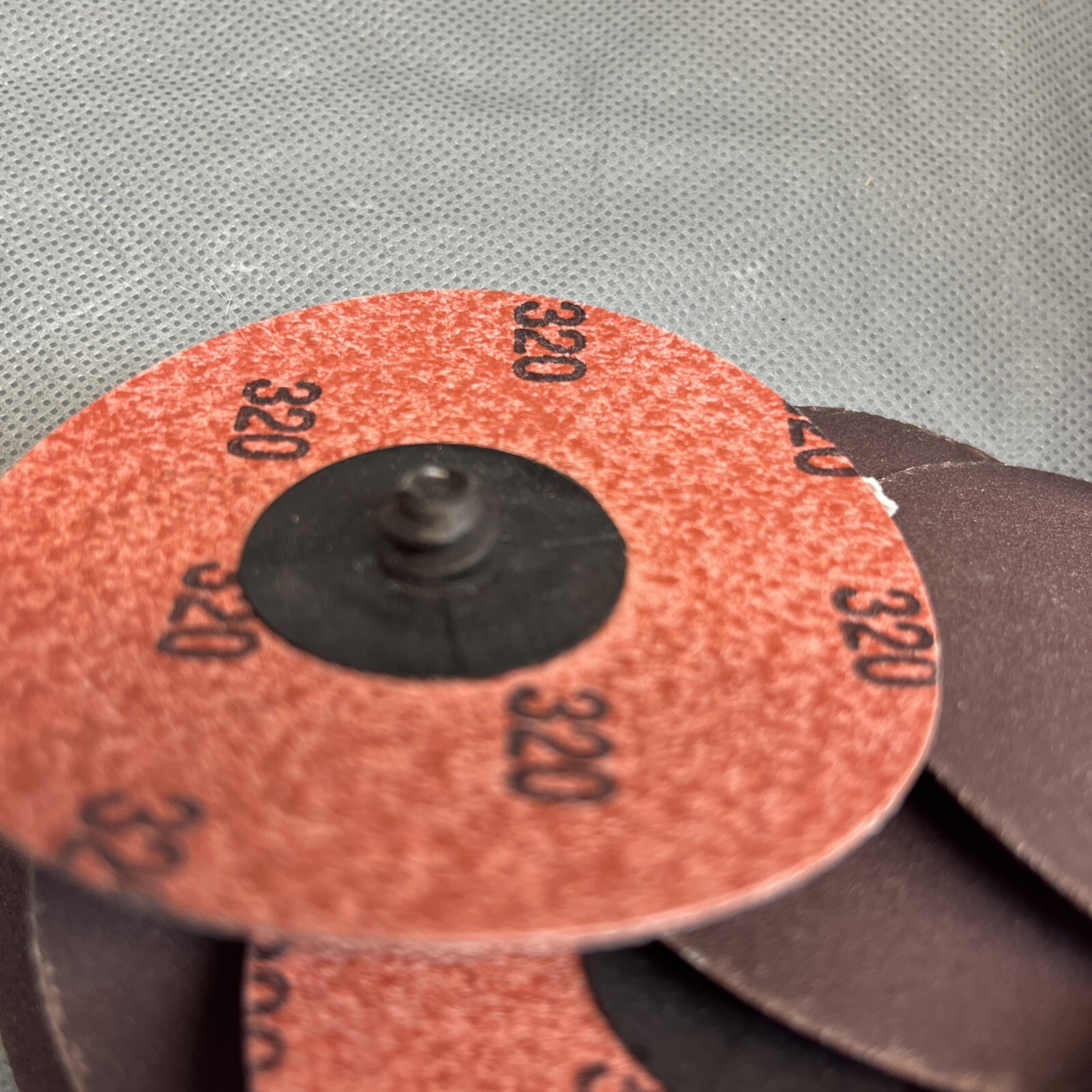 Matco Tools Kwik-Klik 3” Abrasive Sanding Discs 320 And 80 Grit Mixed Lot