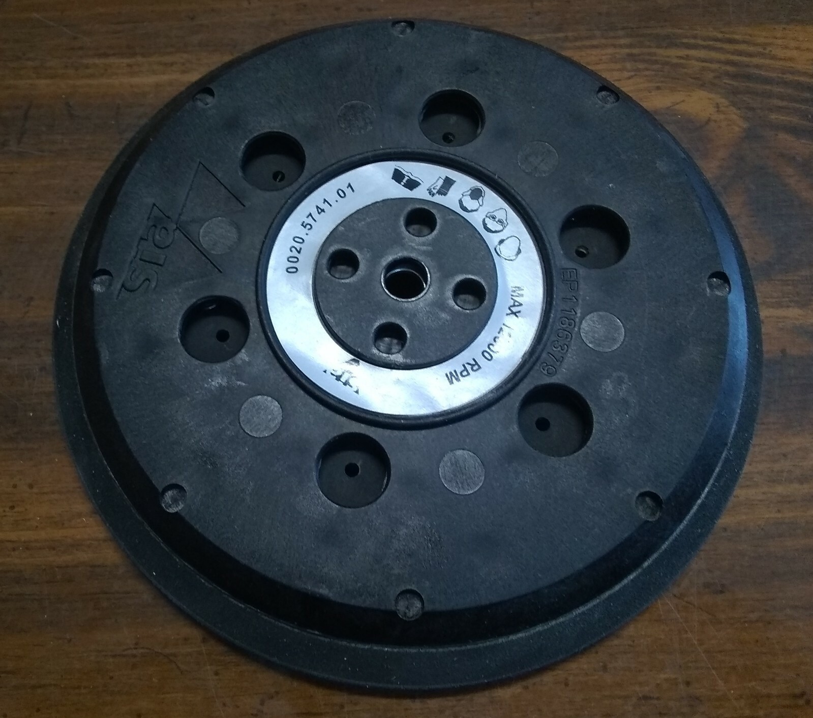 CLEARANCE Pack of 3 Back Pads for Siafast Discs, 103 Hole, Hard (5/16″ Bolt)