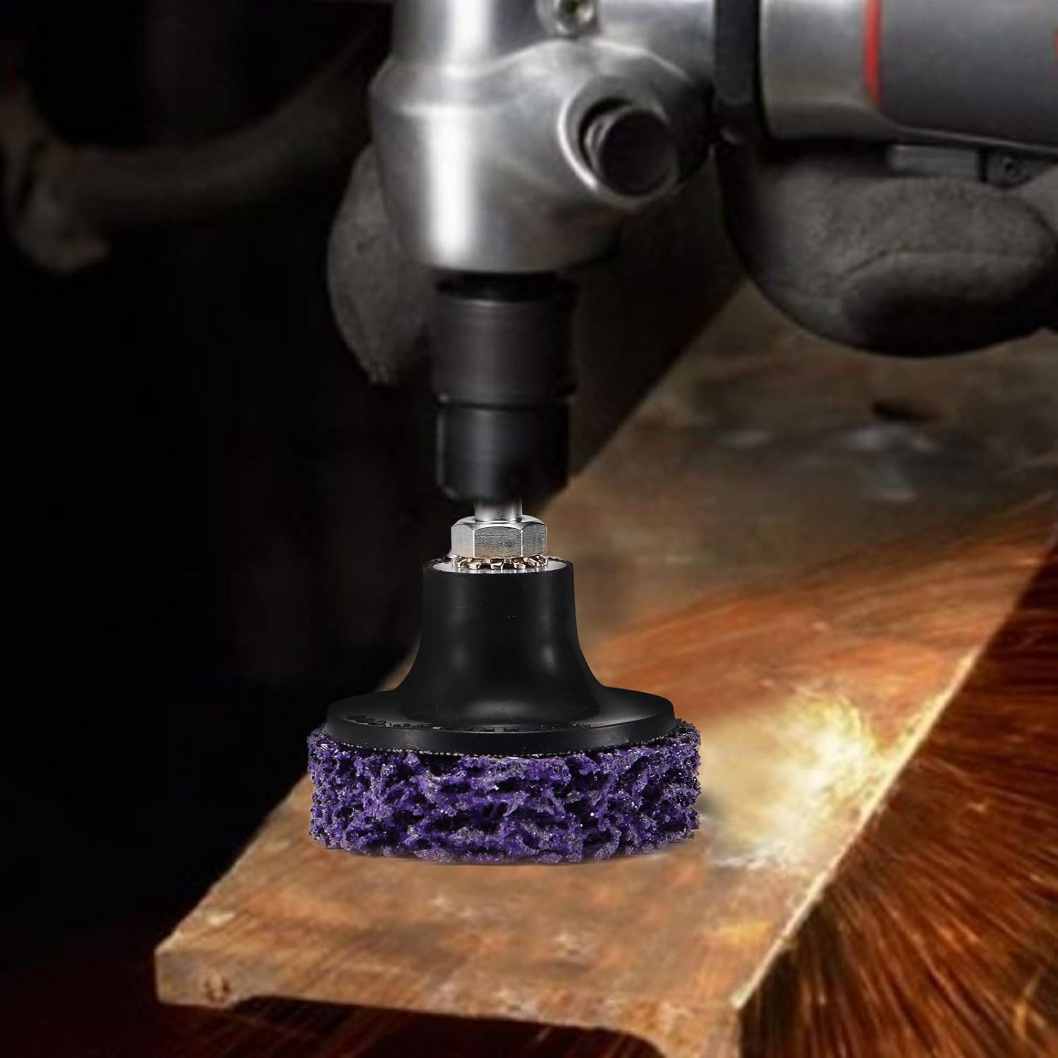 11 Pack 2 Inch Strip Disc Abrasive Wheel Paint Rust Removal Drill Attachments