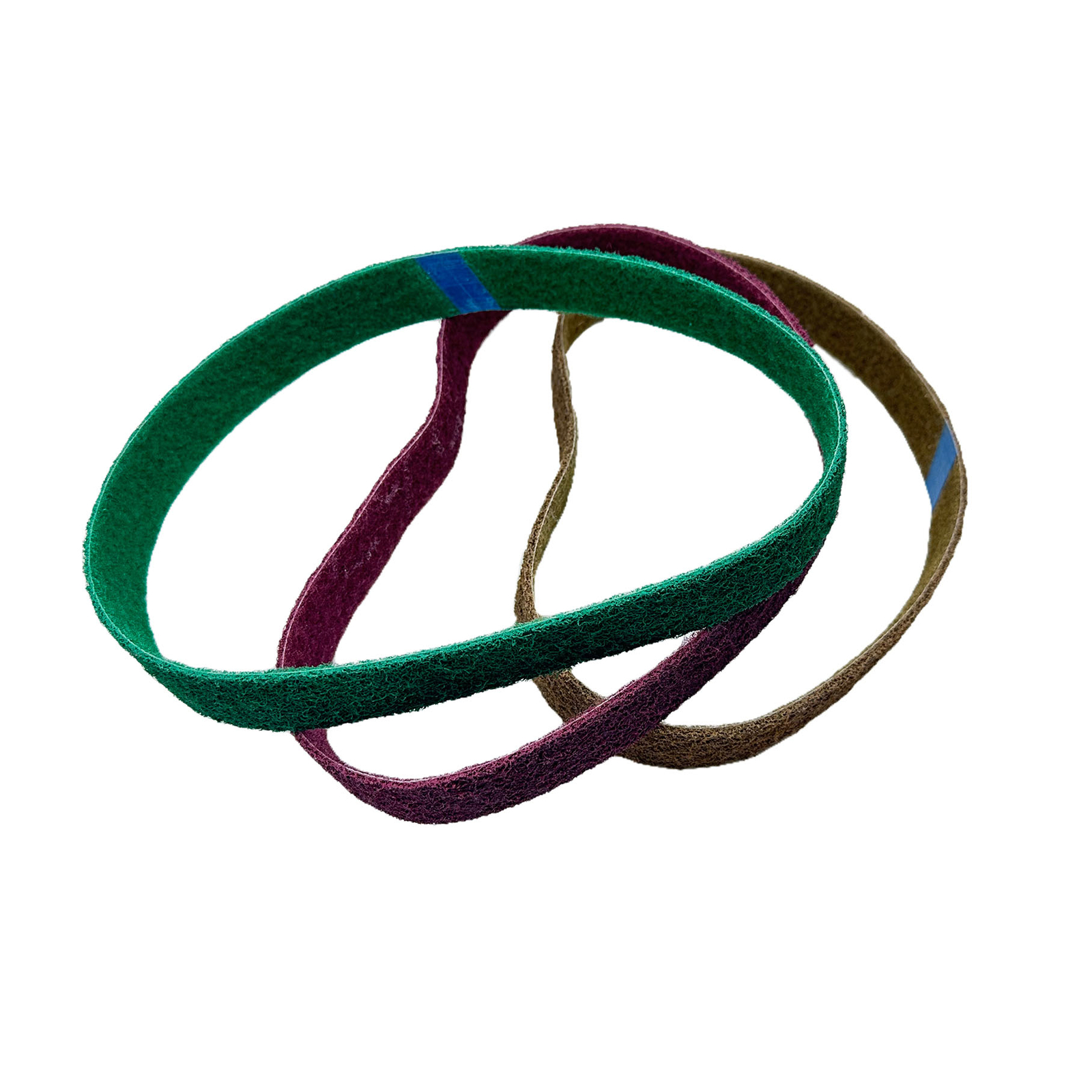1-1/2″ x 30″ Surface Conditioning Sanding Belts – Coarse, Medium, and Fine Grits