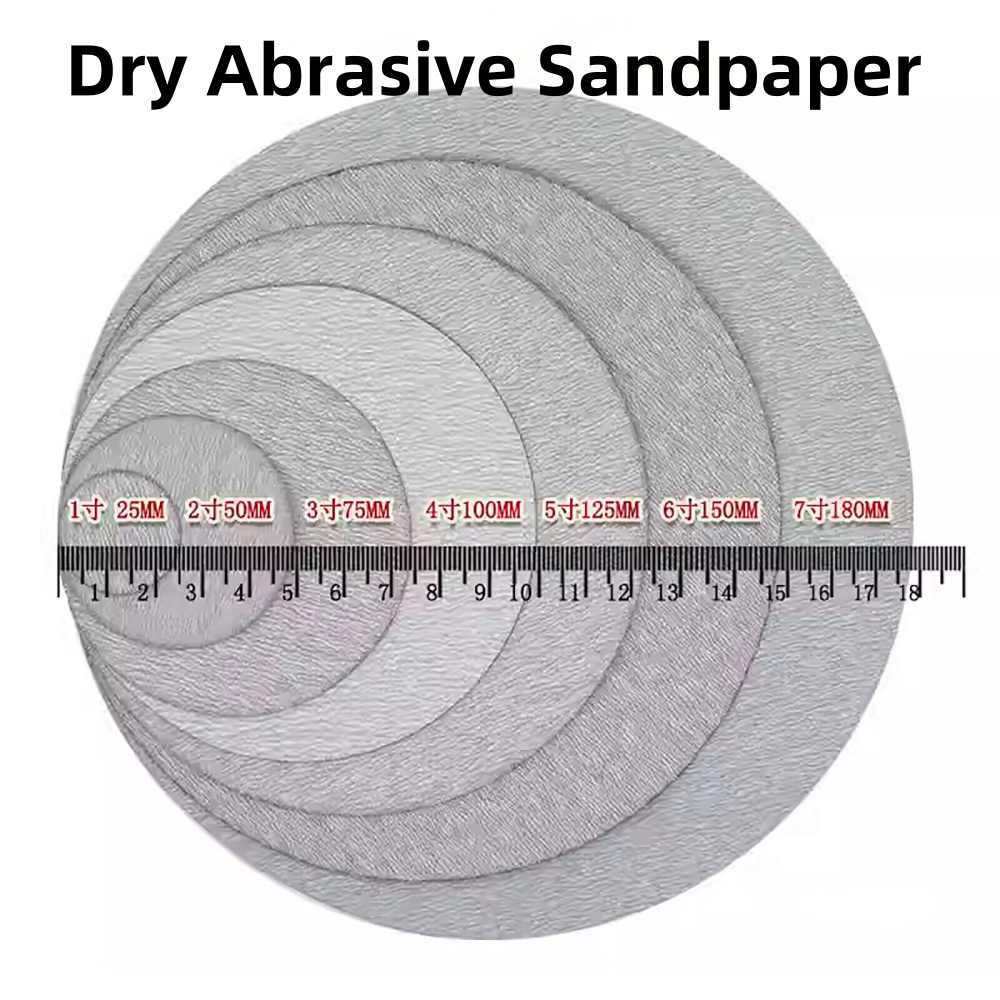 Sanding Discs Hook and Loop Pads 60-1000 Grit Dry Abrasive Sandpaper 100mm 4″