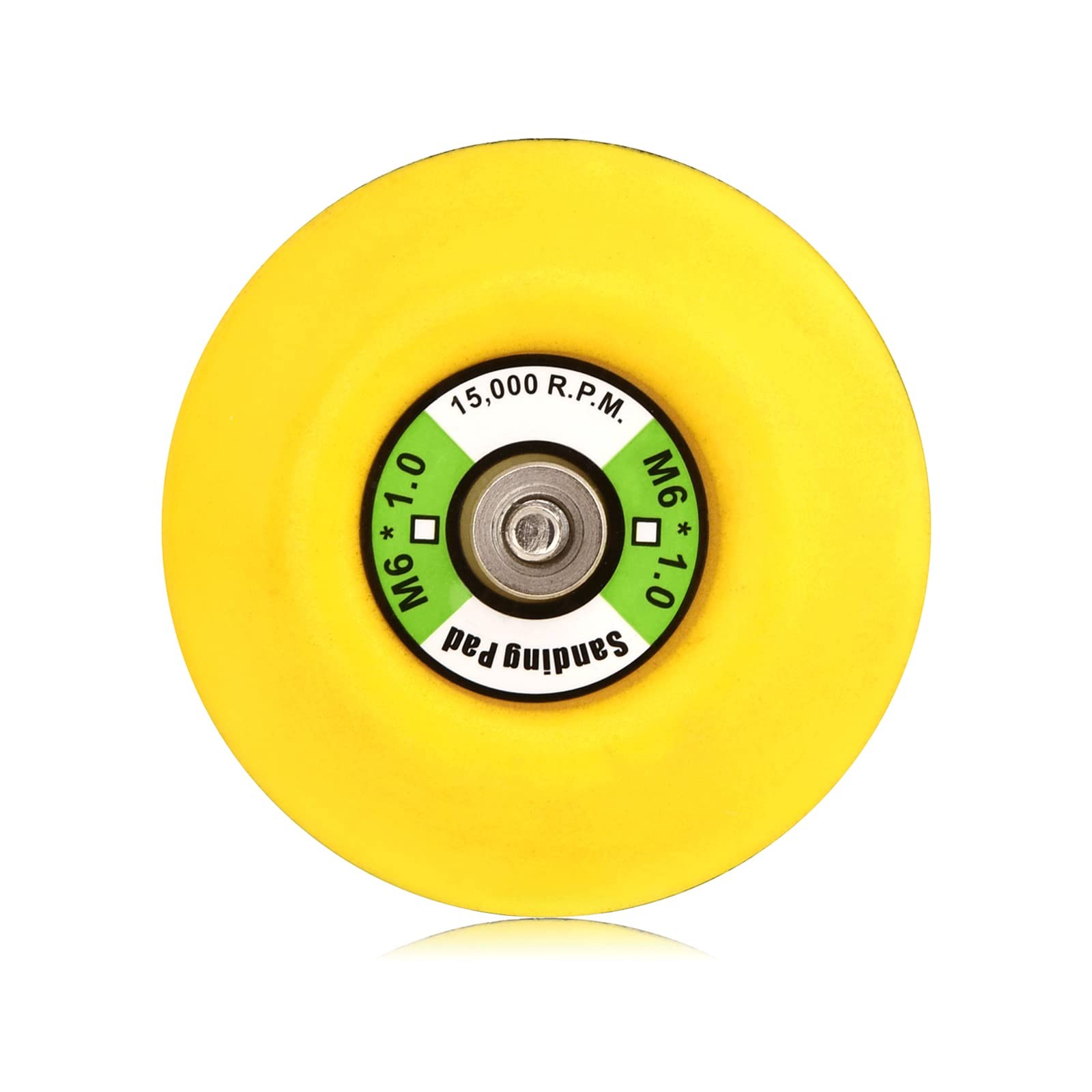 3-Inch Dual-Action Hook & Loop Fastener Flexible Backing Plate, 3″ Sanding Ba…