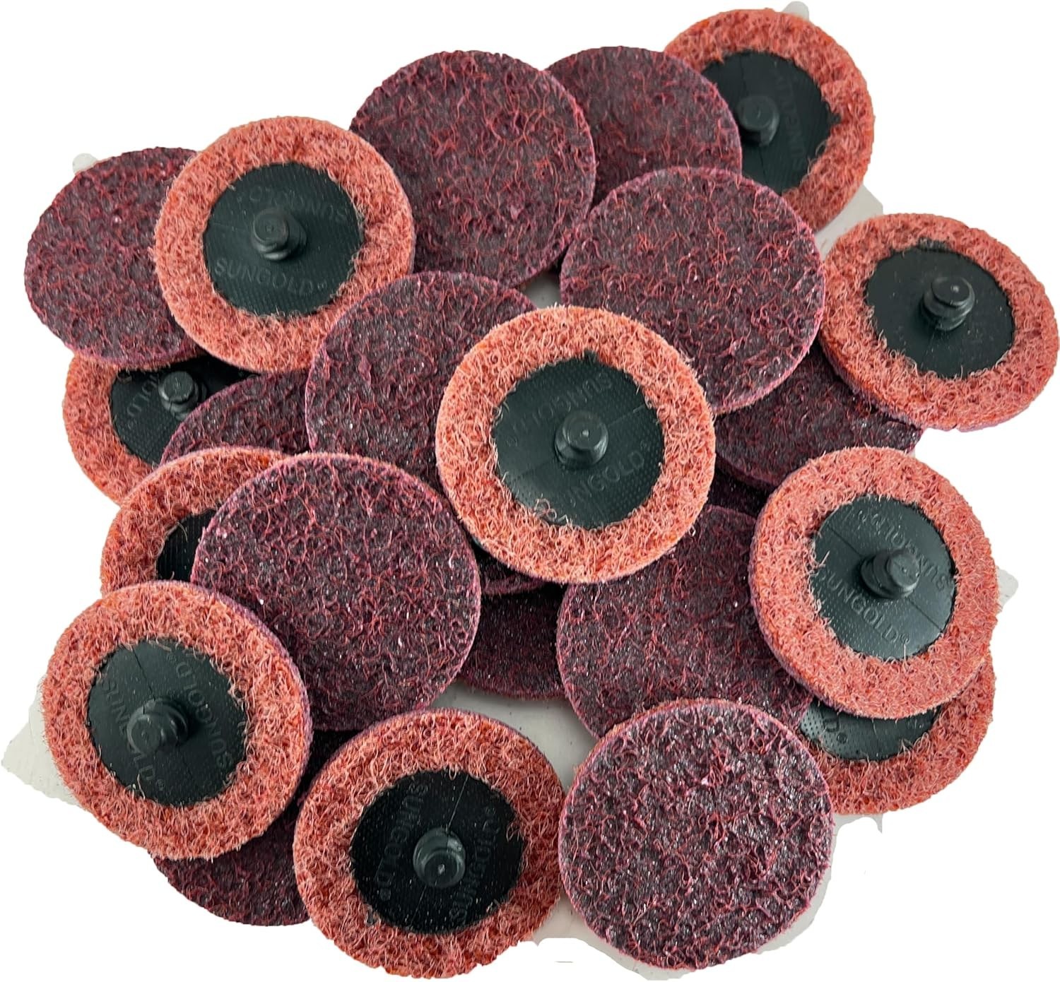 74903 Medium Non Woven Surface Conditioning R-Type Quick Change Disc, 2-Inch,…