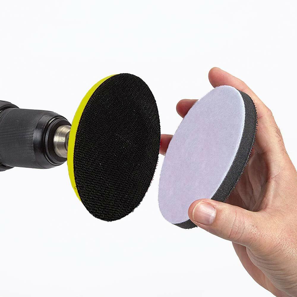 5Inch Soft Density Interface Pad Hook and Loop Sponge Cushion Buffer Backing Pad