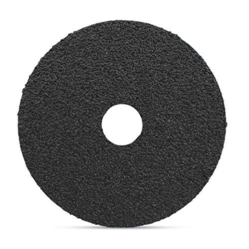 Silicon Carbide Resin Fiber Sanding And Grinding Discs 5 X 7/8 Arbor Hole 25 P