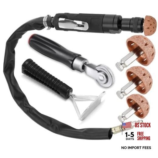 Tire Repair Set Polish Patch Tools 2500rpm Low Speed Air Tire Buffer Grinder