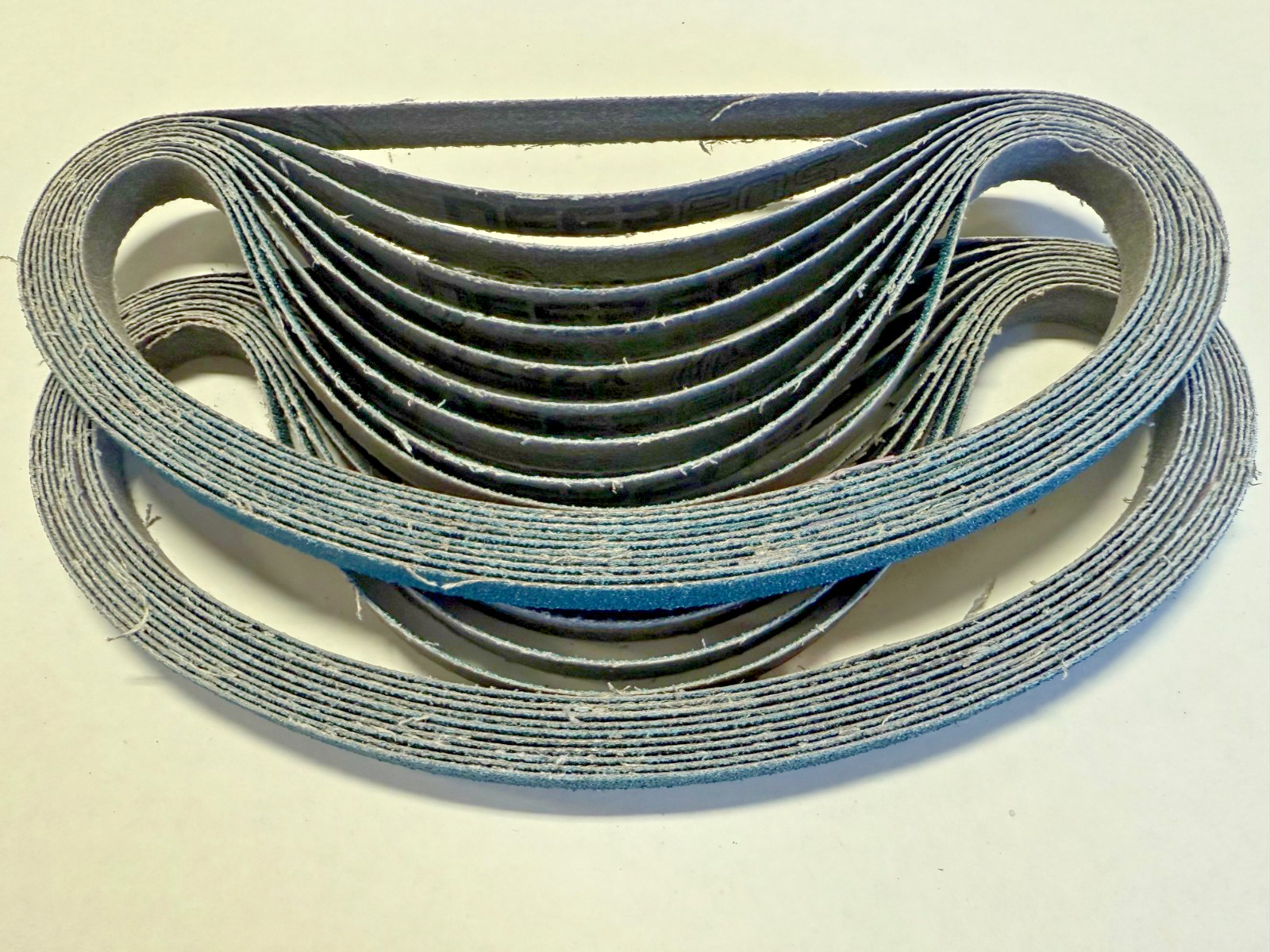 Premium 1/2 x 24 Inch Narrow Air File Sanding Belts- 60 Grit Zirconia, 30 Pack!!