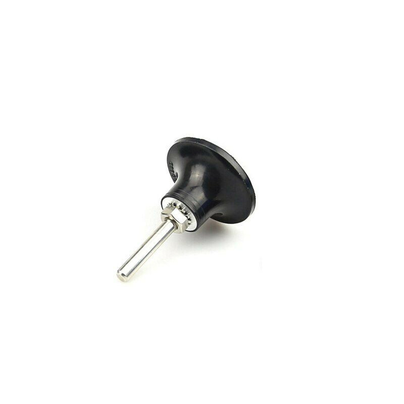 1Piece Optional 1″ 2″ 3″ Back-up Pad for Roloc Sanding Disc 6mm shaft Changeable