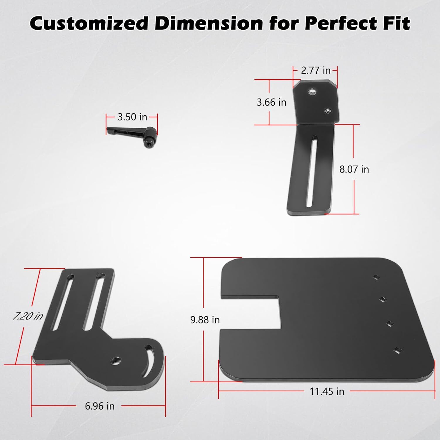 2×72″ Knife Bevel Grinding Jig Tool Rest OBM Belt Grinder Tilt Table Flat Platen