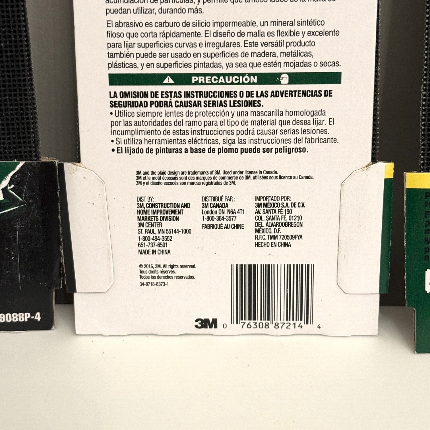 3M DRYWALL COARSE SCREENS 4 3/16″ X 11 1/4″ 4PK LOT X3 12 TOTAL SCREENS