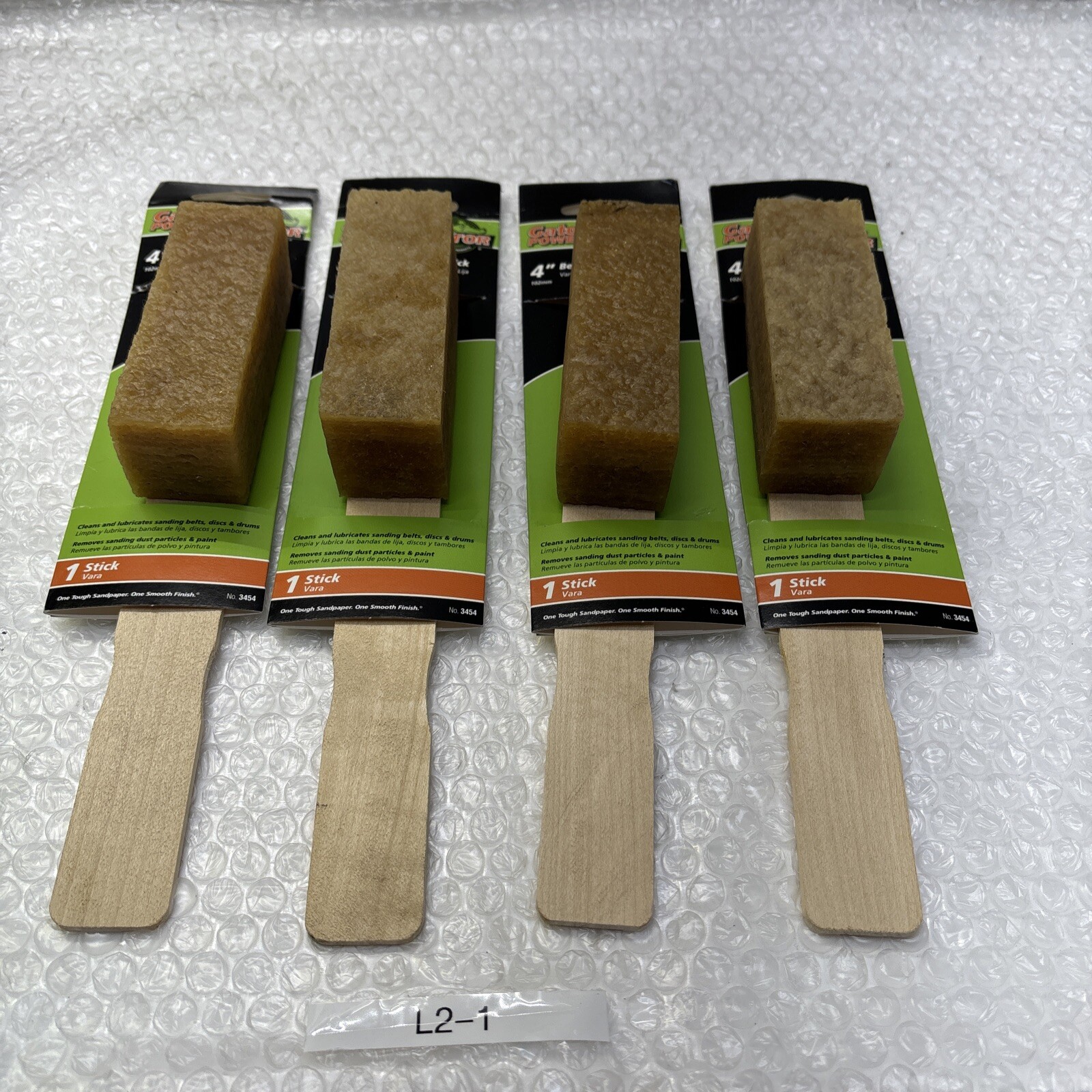 ** New (Lot Of 4) 4”Cleaning Stick for Sanding Belt Fast Shipping #