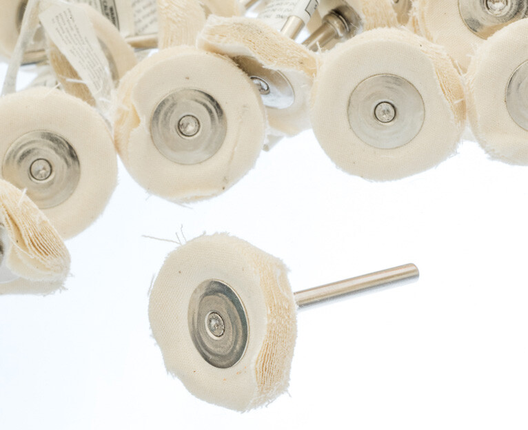 36pc 1″ Muslin Polishing Buffing Wheel Buffer Grinder for Dremel Rotary Tool