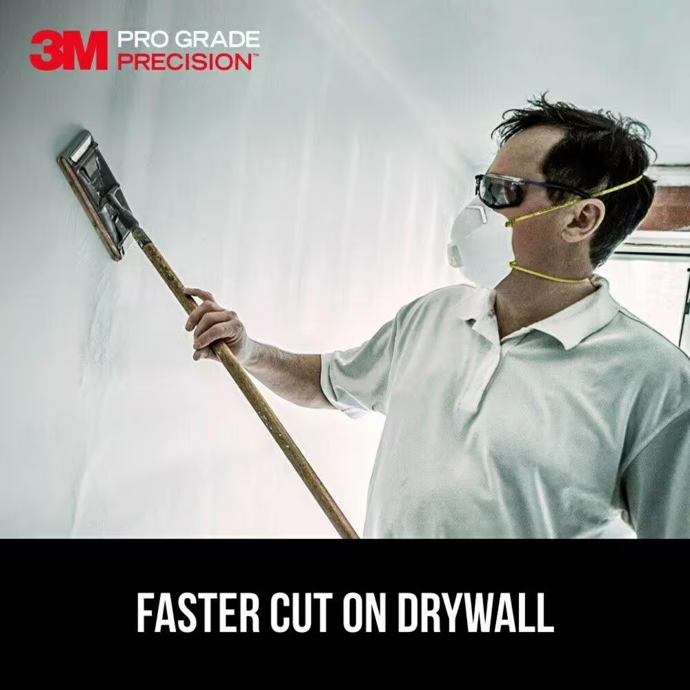 Pro Grade Precision 4 3/16 In. X 11 1/4 In. 120 Grit Drywall Sanding Sheets (12-