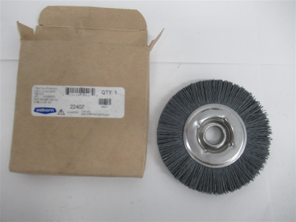 Osborn 22407 , 4″ Crimped Wheel Brush , 320 Grit