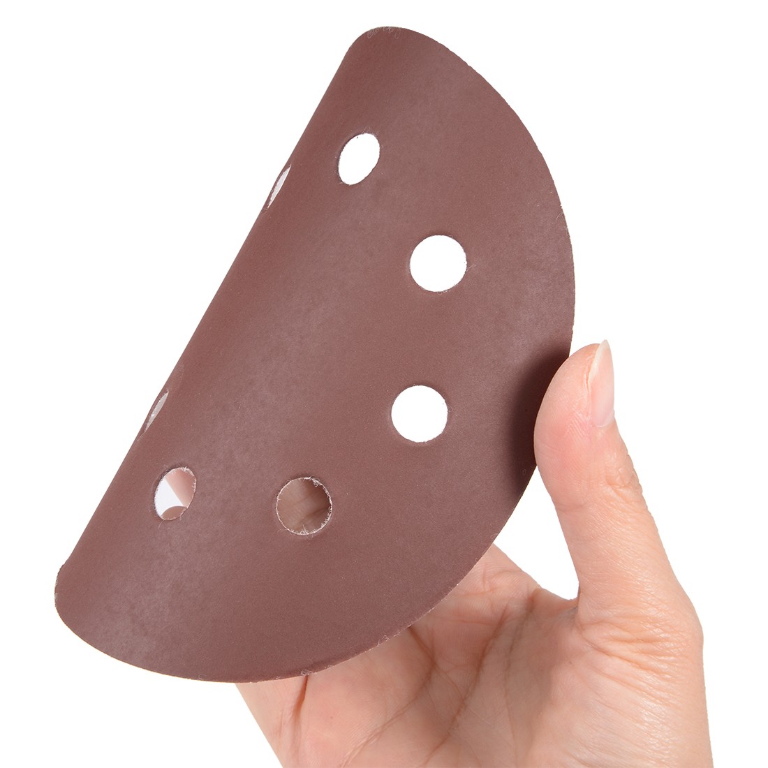 5-Inch 8 Hole Hook and Loop Sanding Disc 1000 Grit Flocking Sandpaper 50Pcs