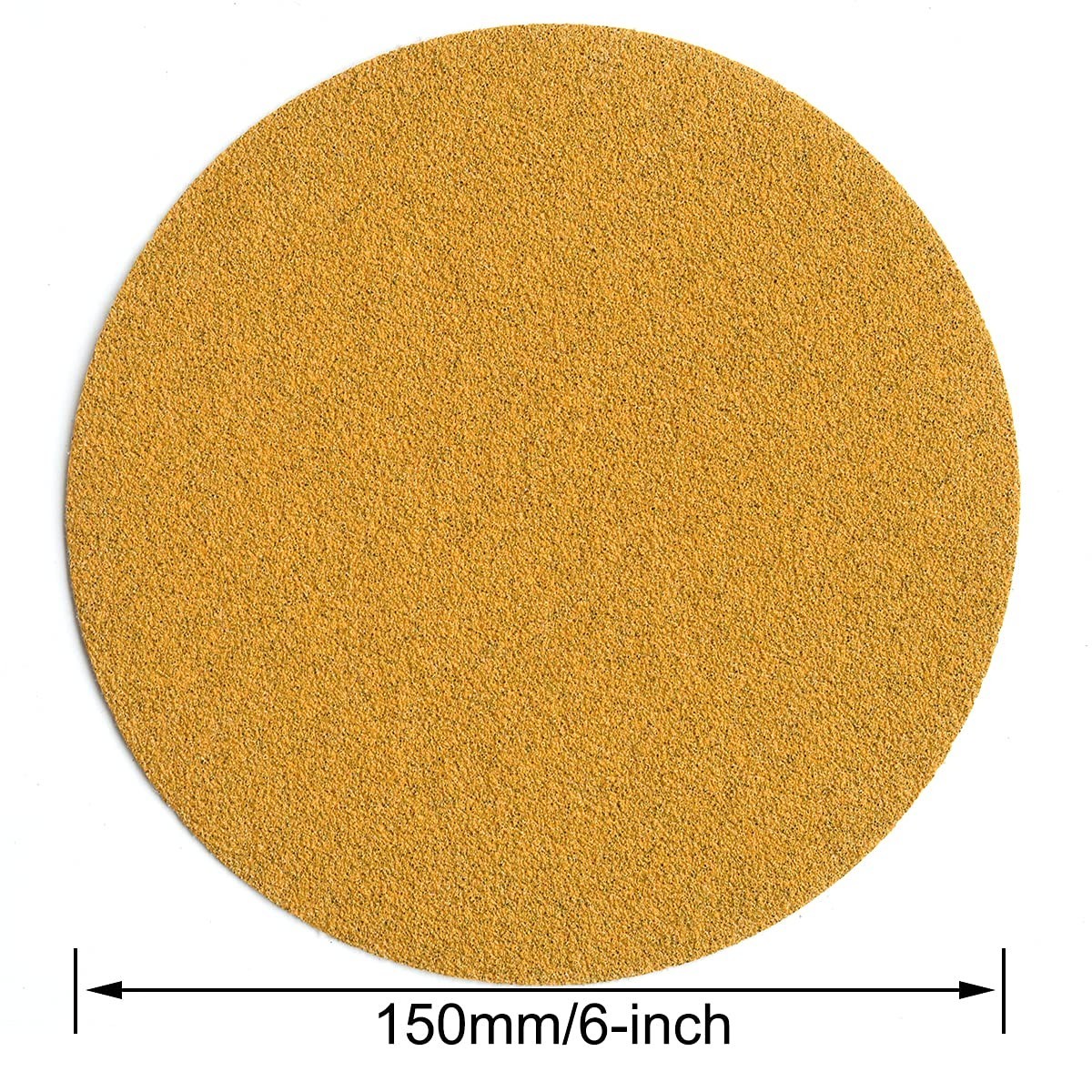 Durable 60-Grit Aluminum Oxide Sanding Discs – 100-Piece Set for Versatile Use