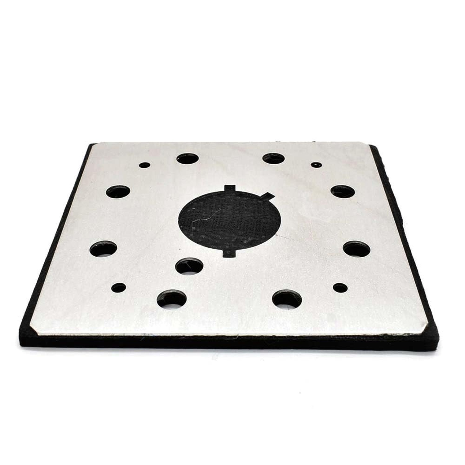 Superior Electric Pads & Abrasives SPD18 1/4 Sheet, 8 Hole Stick On Square Sa…