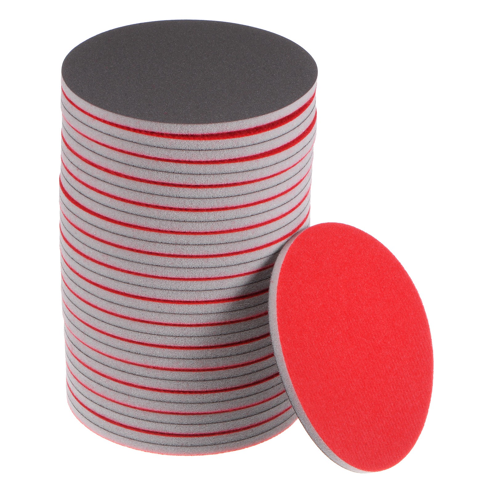 30pcs 1200 Grit Sanding Sponge 5″ Hook Loop Sponge Sanding Disc Wet/Dry