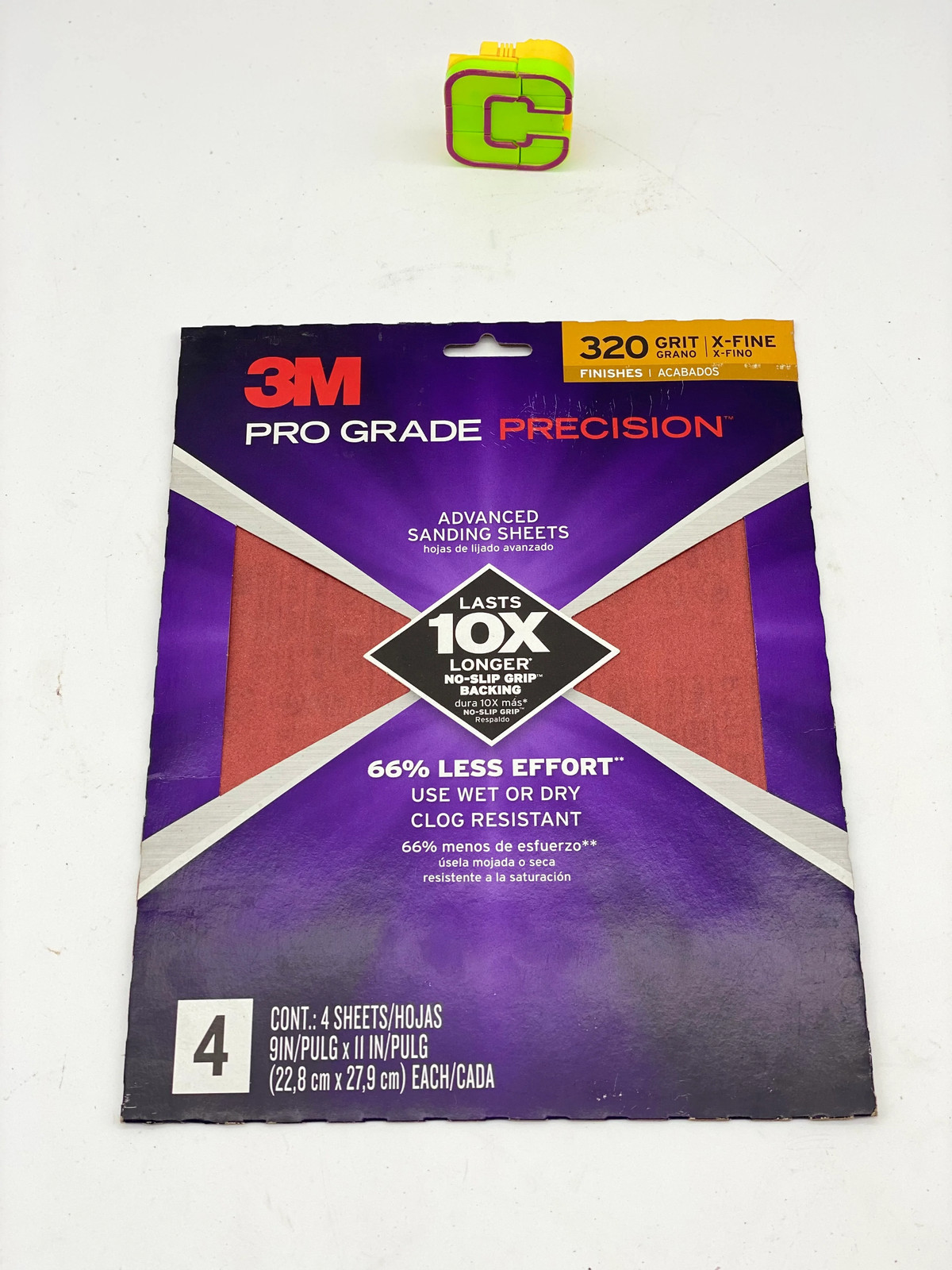 3M 26320PGP-4 320 Grit Sanding Sheets (Open Box)