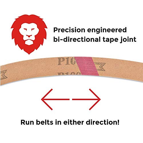 Zirconia sanding belts for metal grinding belt sander