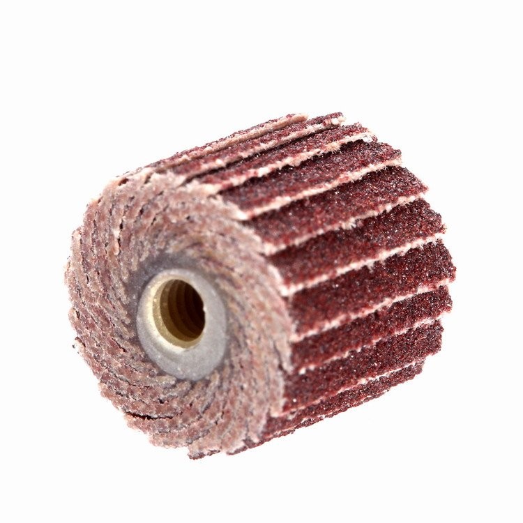 10Pcs Flap Wheel Head Sander Rod 240 Grit Polishing Grinding Power Rotary Tool