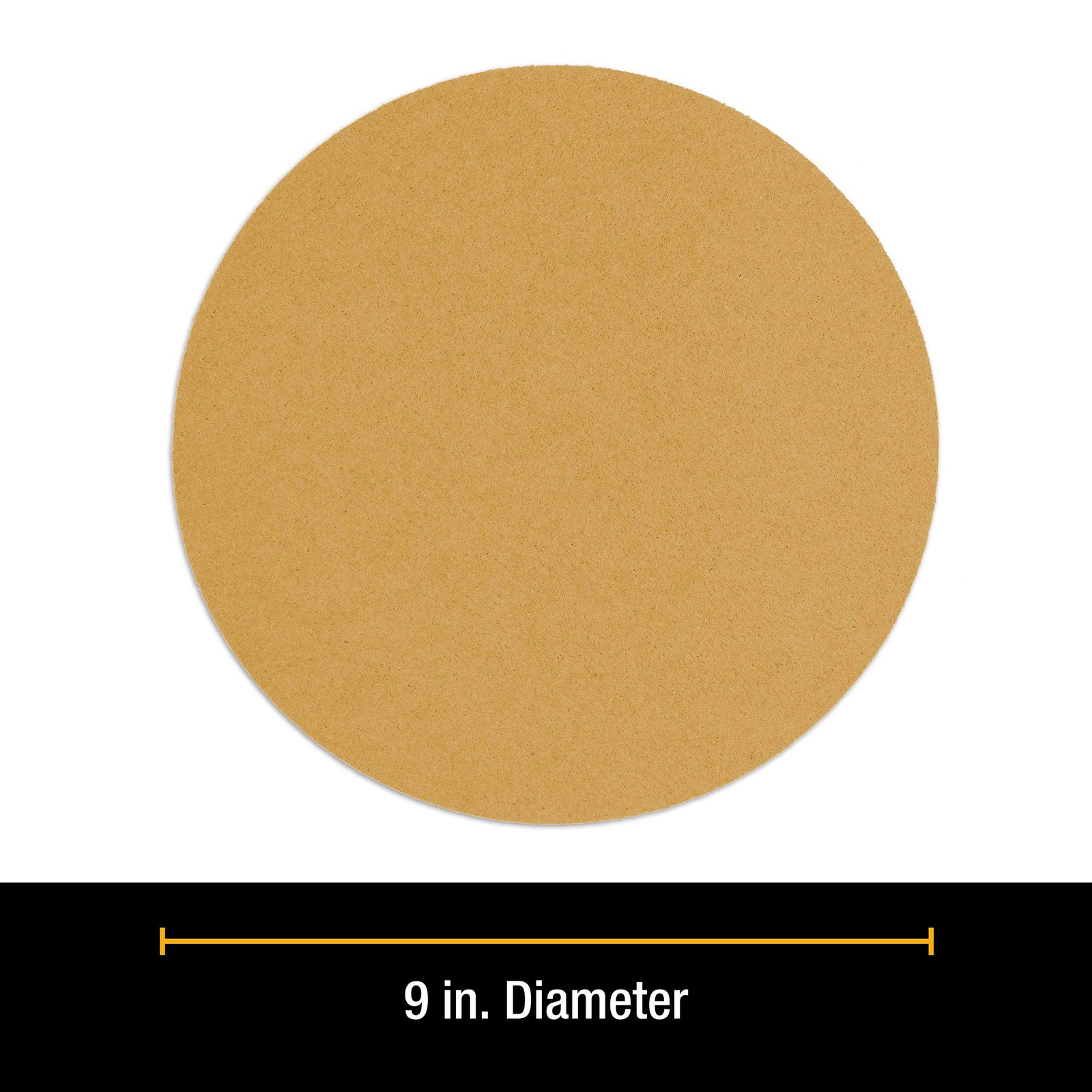 10 Pack Premium 9 Inch Drywall Sanding Discs 80 Grit PSA Self Adhesive Sticky