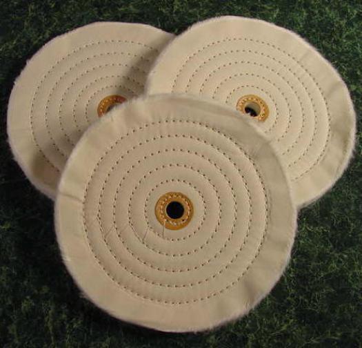 3pc 8 ” BUFFING POLISHING WHEELS for Bench Grinder 5/8″ Arbor Buff Polish Wheel