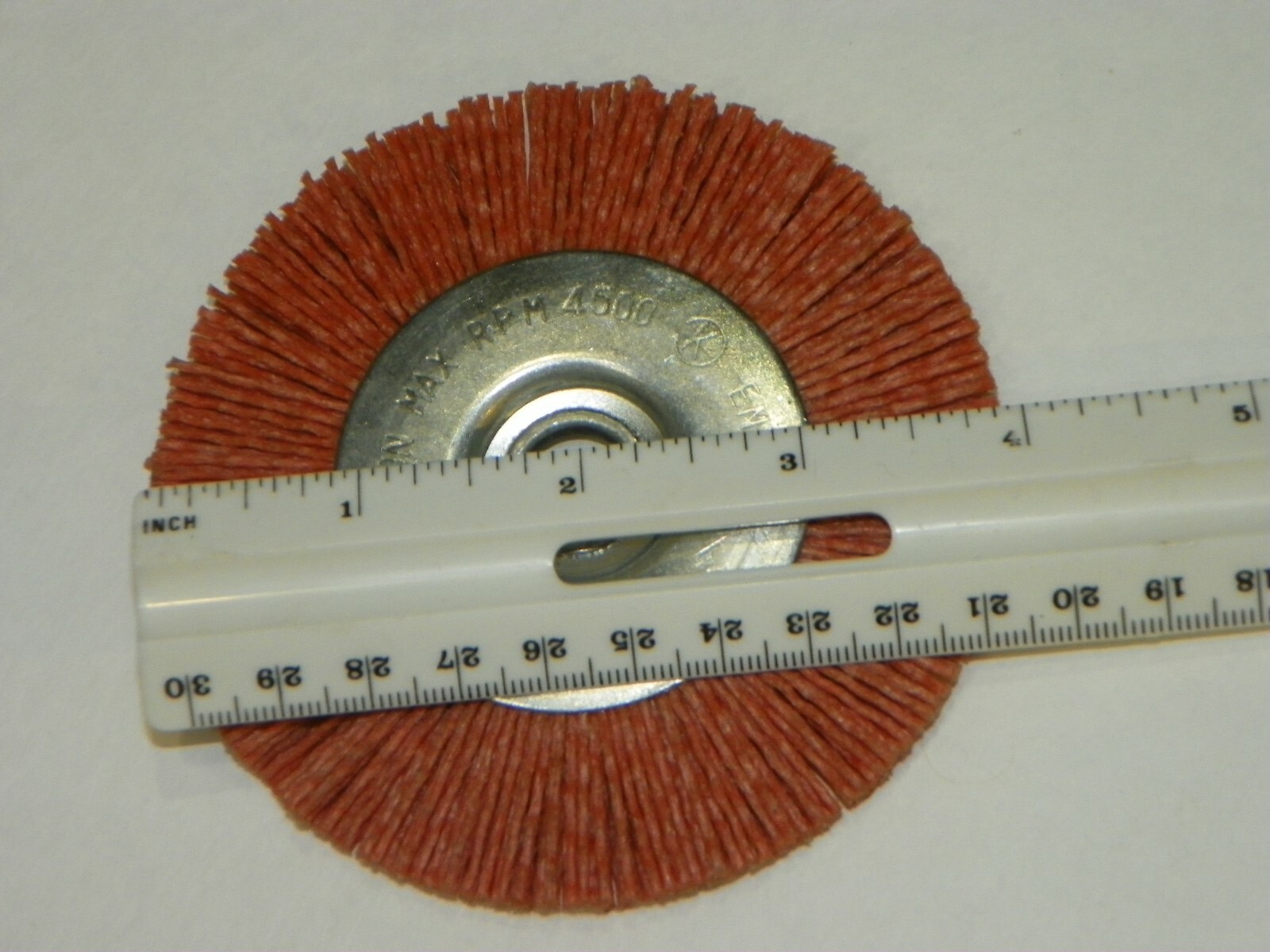 CLOSEOUT Synthetic Bristle Wheels 4″ or 6″