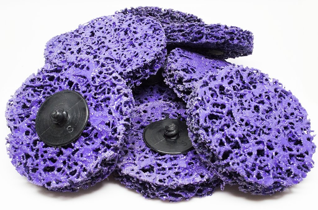 3 Inch Sanding Discs Quick Change, Nylon, R-Backing – Drill & Die Grinder San…