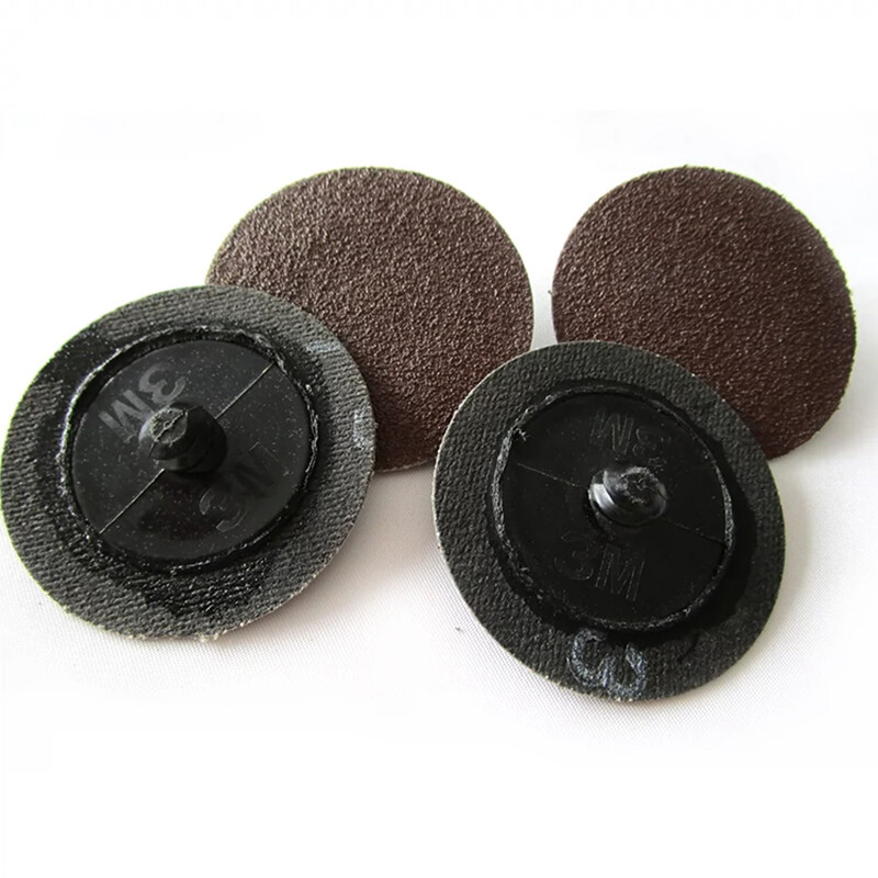 2″ 50mm Type R Roll Lock Quick Change Discs Die Grinder Sanding Pads 60/80 Grit