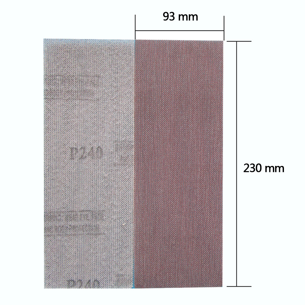 90x230mm Grinding Grid Clamps Grid Grinding Wheels Sanding Papers Disc P80-P1000