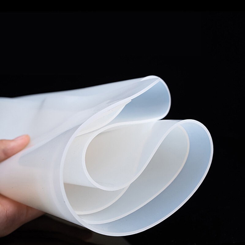Soft Silicone Rubber Sheet Clear Translucent High Temp Mat Plate Size Various