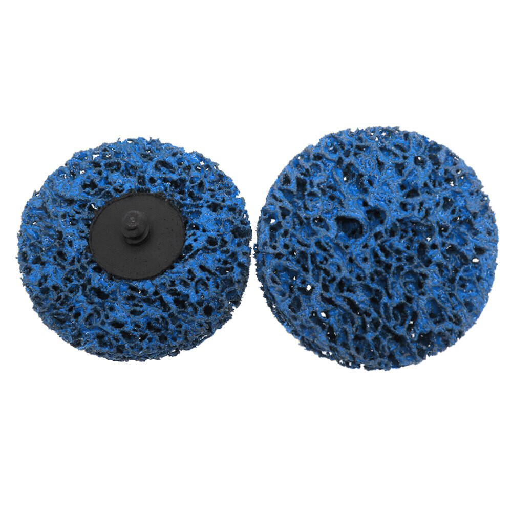 3 Inch 75mm Blue Diamond Sanding Discs Roll Lock Grinding Disc Polishing Wheel