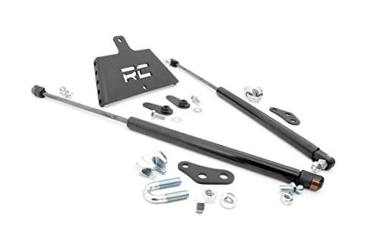 Hydraulic Hood Assist for 1997-2006 Jeep Wrangler TJ – 1151,Black