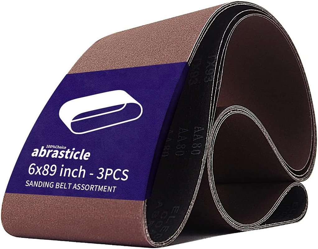 15 Pcs 4 X 21 Inch Assorted Aluminum Oxide Sanding Belts – 80/120/150/240/400 Gr